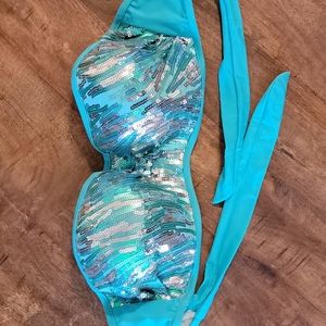 Venus sequin bathing suit top